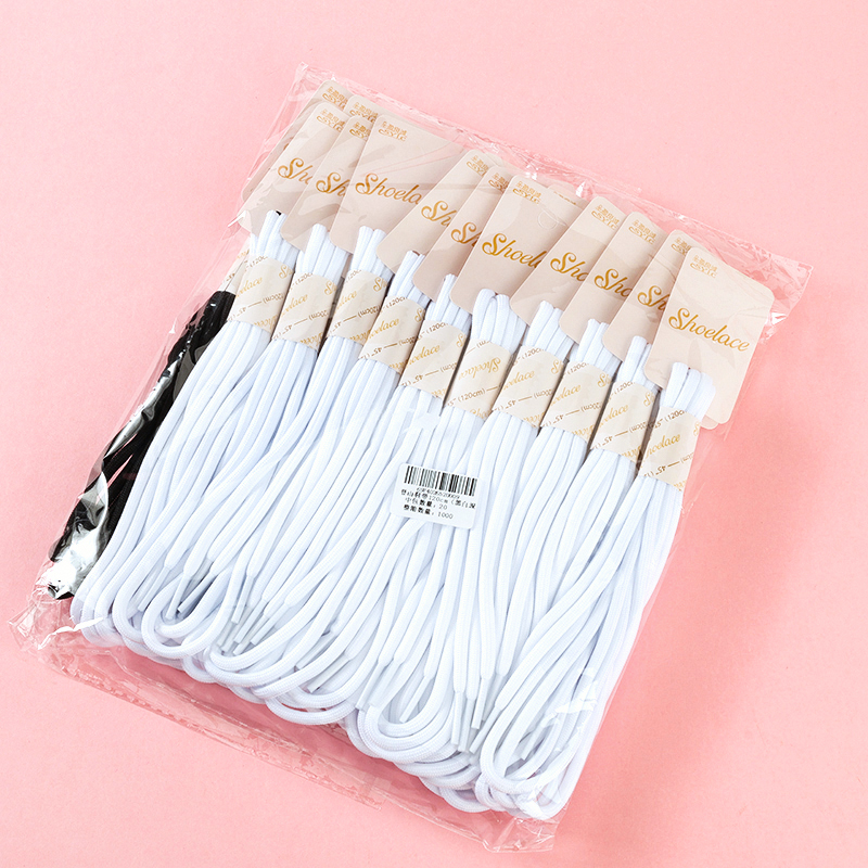 Mountaineering shoes with 120cm (black and white mixed color)