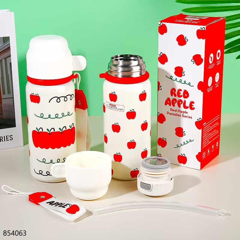 Apple Thermal Mug with Insulated Lid 550ml-1130
