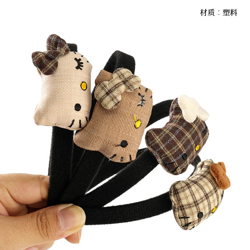Boxed cotton-filled KT cat head buckle