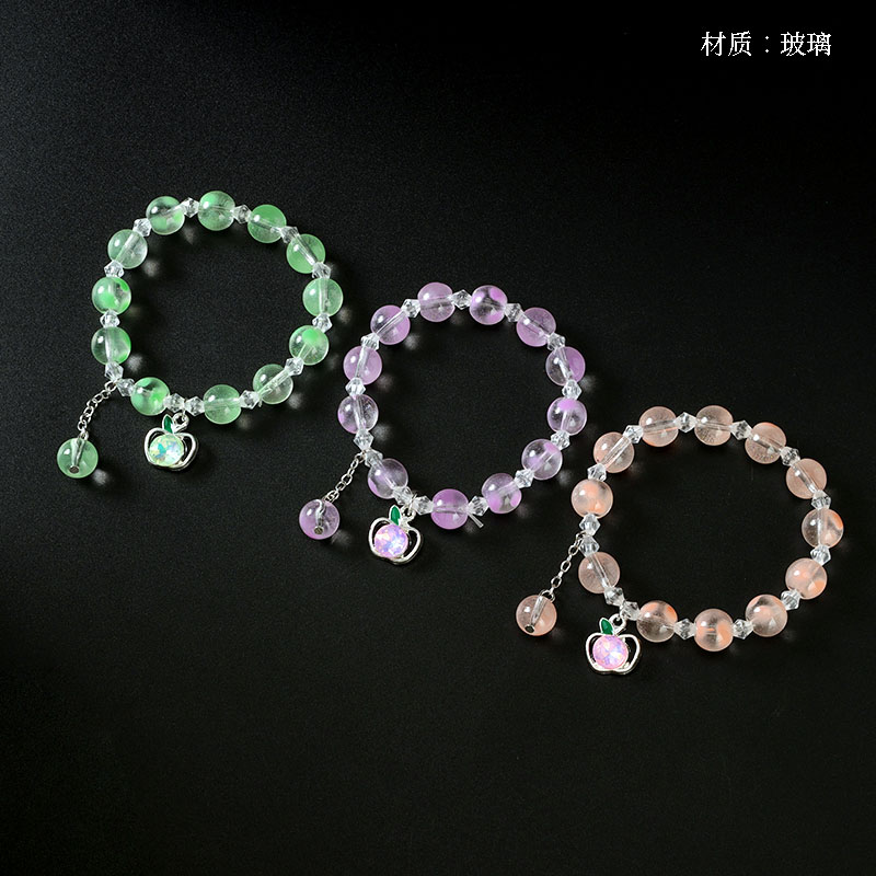 New Apple Bead Bracelet