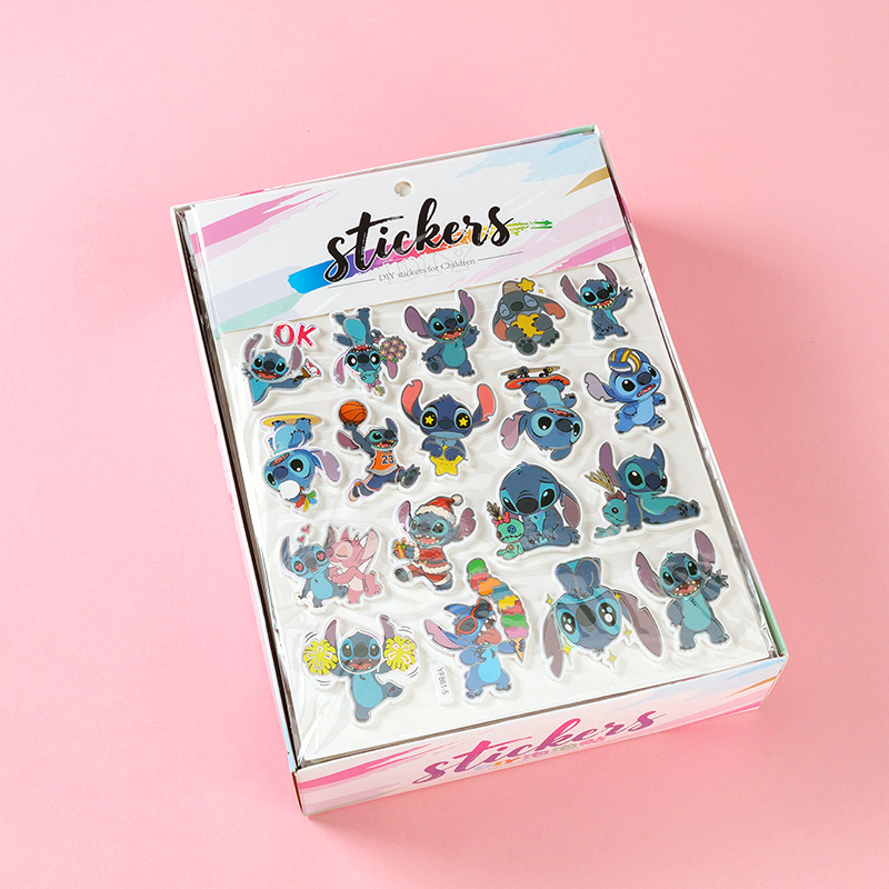 YF-8861 cartoon DIY bubble stickers (random)