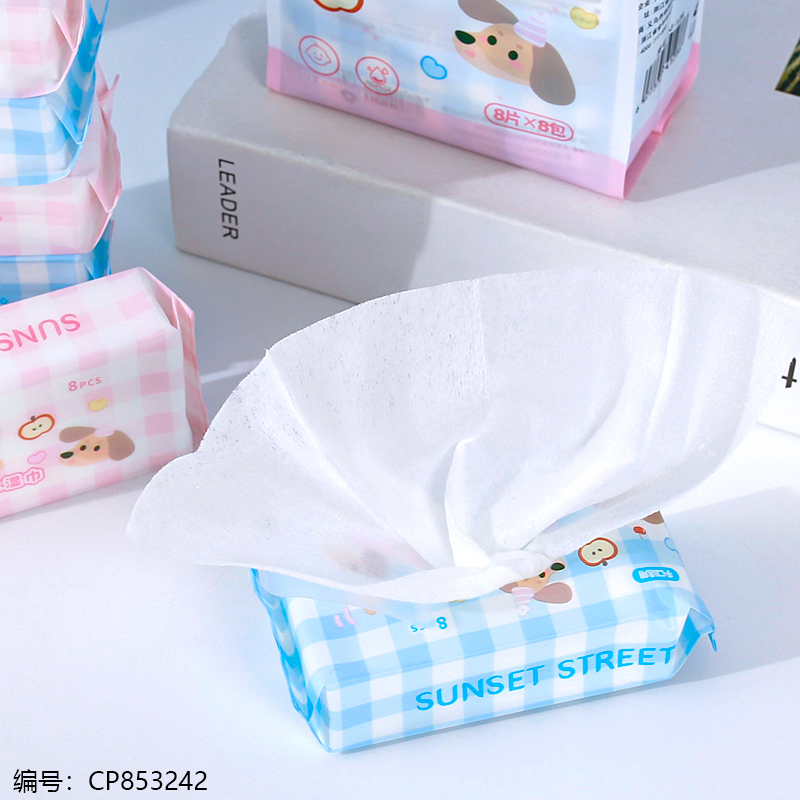 Dachshund Mini Pure Water Wet Wipes CSJ-128