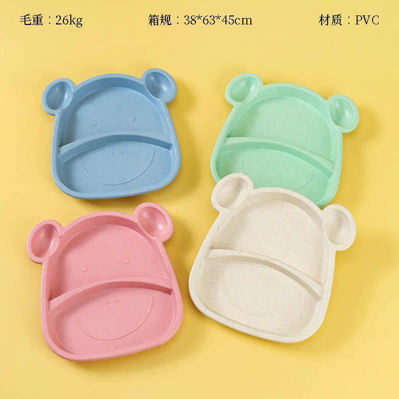 Handle bear children's dishes