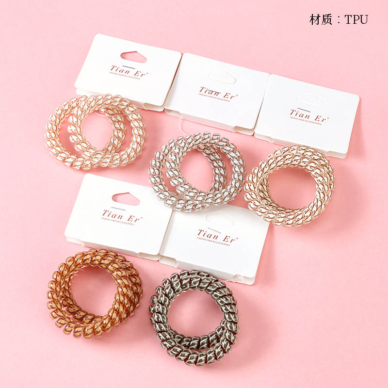 Two snakeskin elevator telephone lines