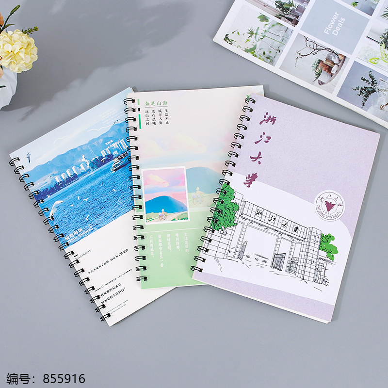 5-in-1 Spiral Notebook (16K)