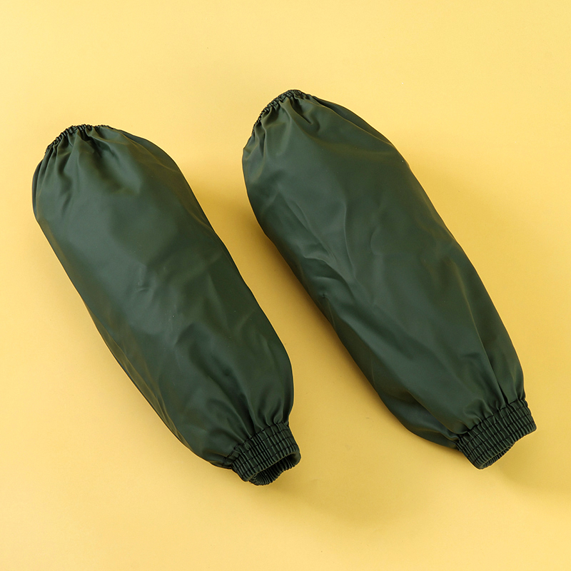 36cm long leather sleeves