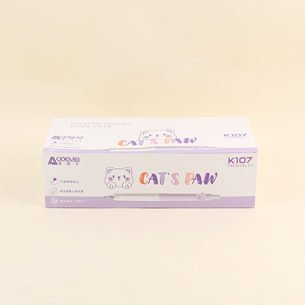 K107 press neutral pen (12 black) - Image 4