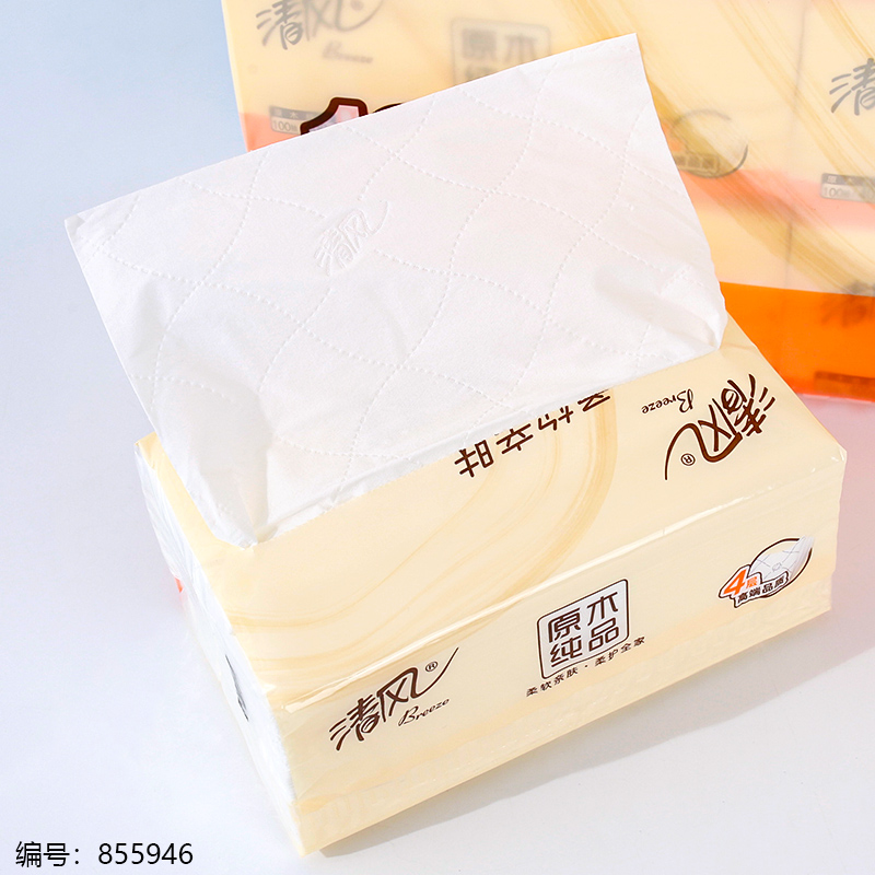 Virgin Wood Pulp Tissue 12 Packs B160112