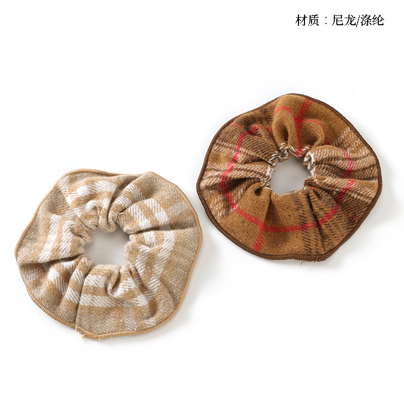 boxed plaid flannel large intestine ring