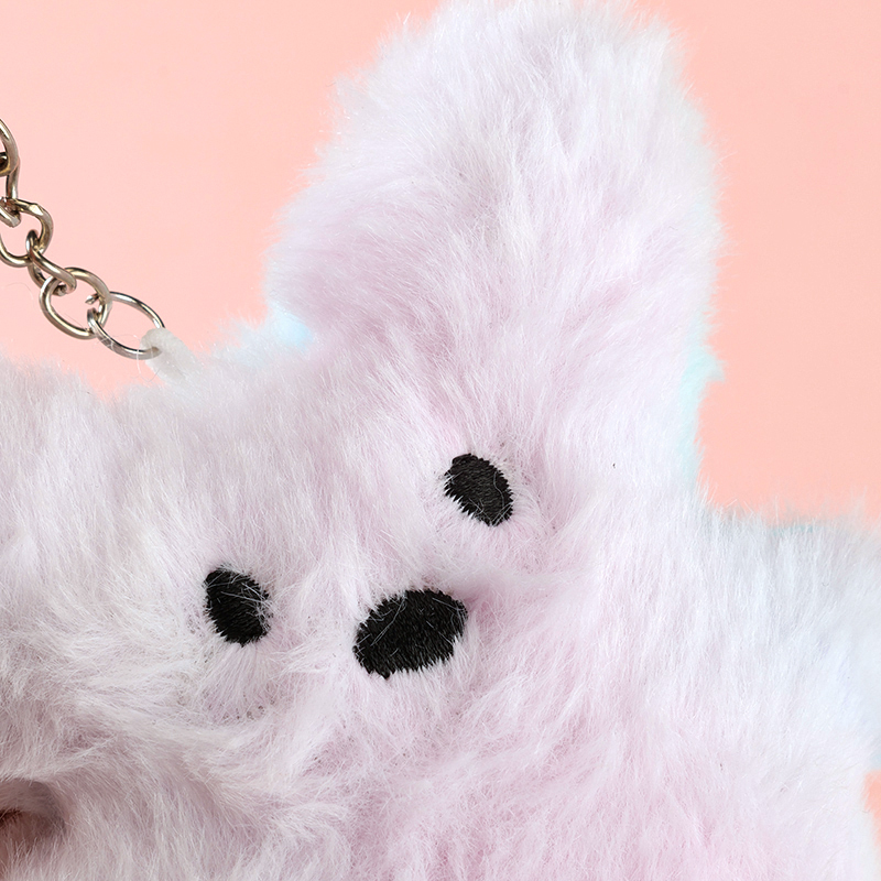 Curly Squeaky Flying Dog Pendant