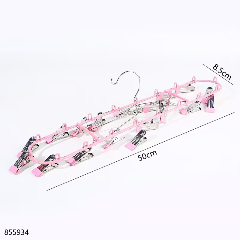 PVC Dipped Oval 18-sock Peg Mixed Color-0074