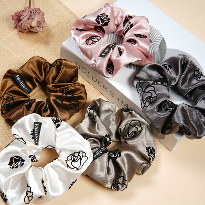 Satin Rose Labeled Colon Ring