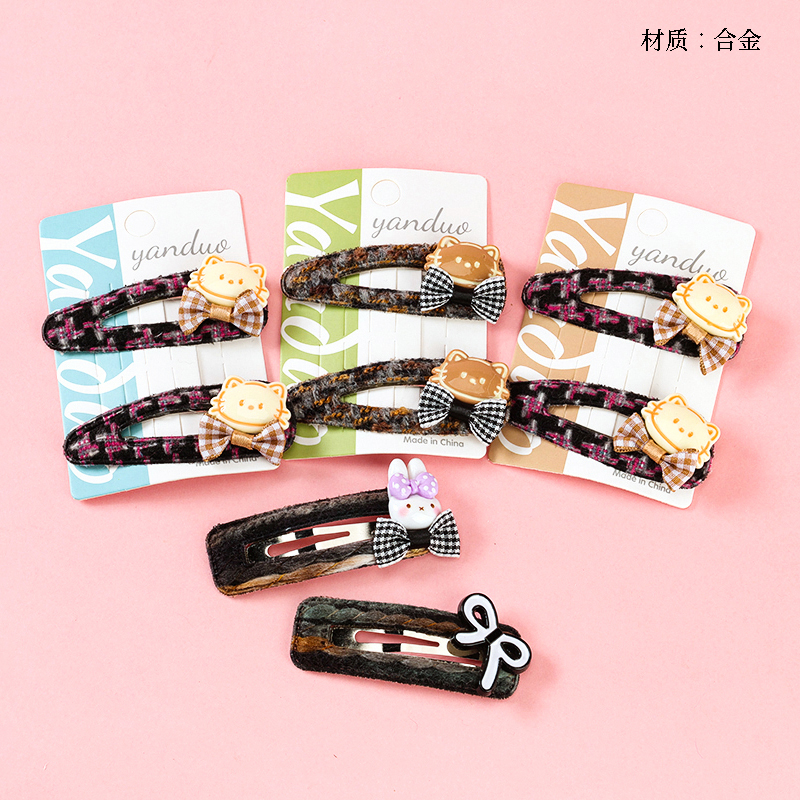 Boxed Cartoon Bow Tie Accessories BB Clip