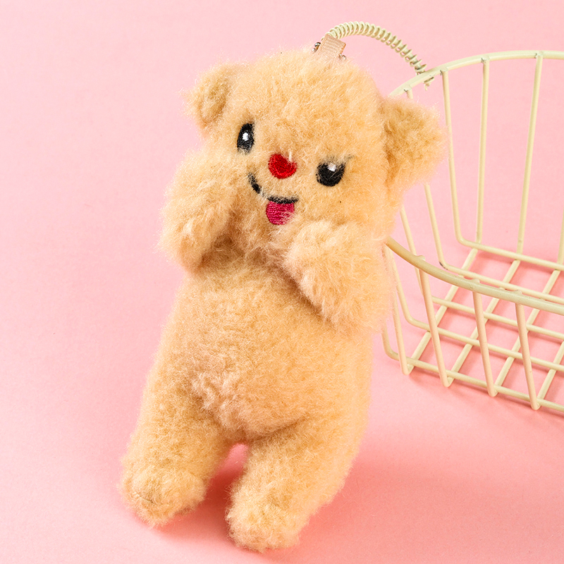 Large Plush Butter Bear Pendant