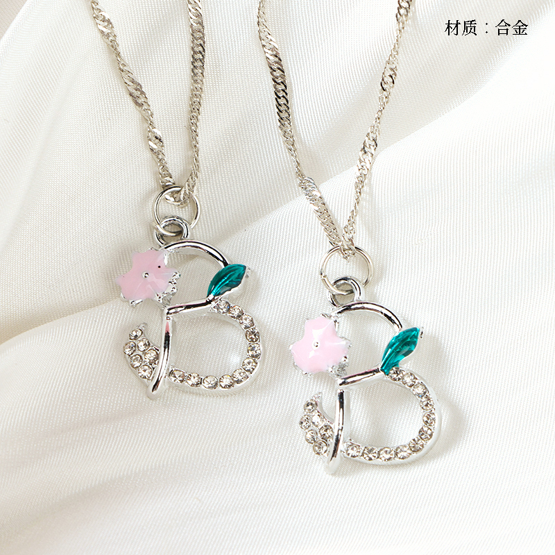 Hollow Gourd Flower Necklace