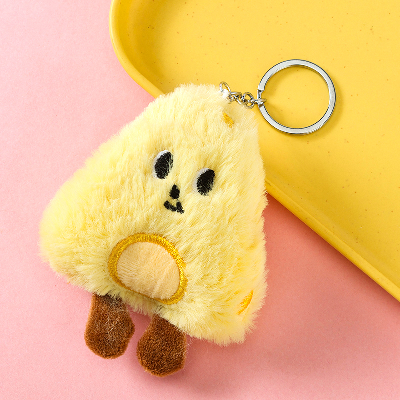 Plush Cheese Pendant