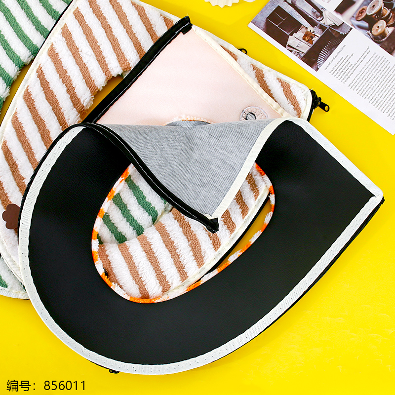 295 Enlarged Diagonal Pattern Jacquard Zipper Toilet Seat Cover