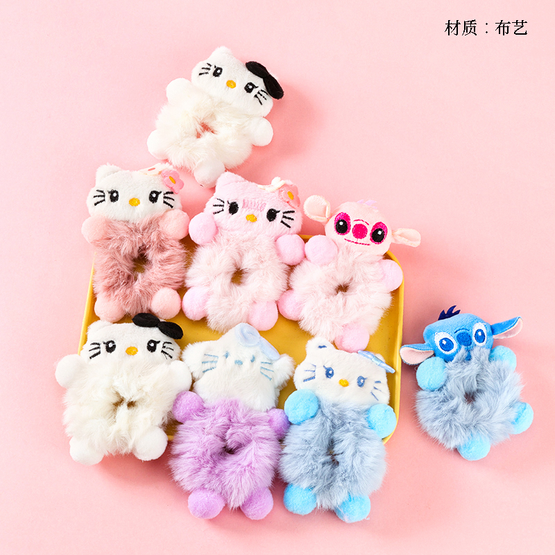 Boxed plush cartoon long terry