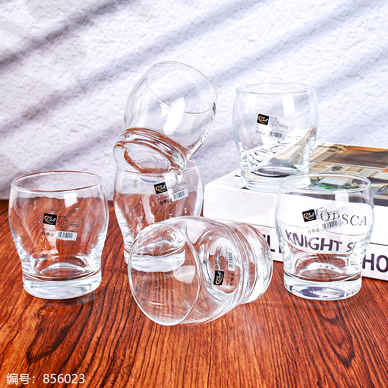 Glass Water Cup Single JL1041