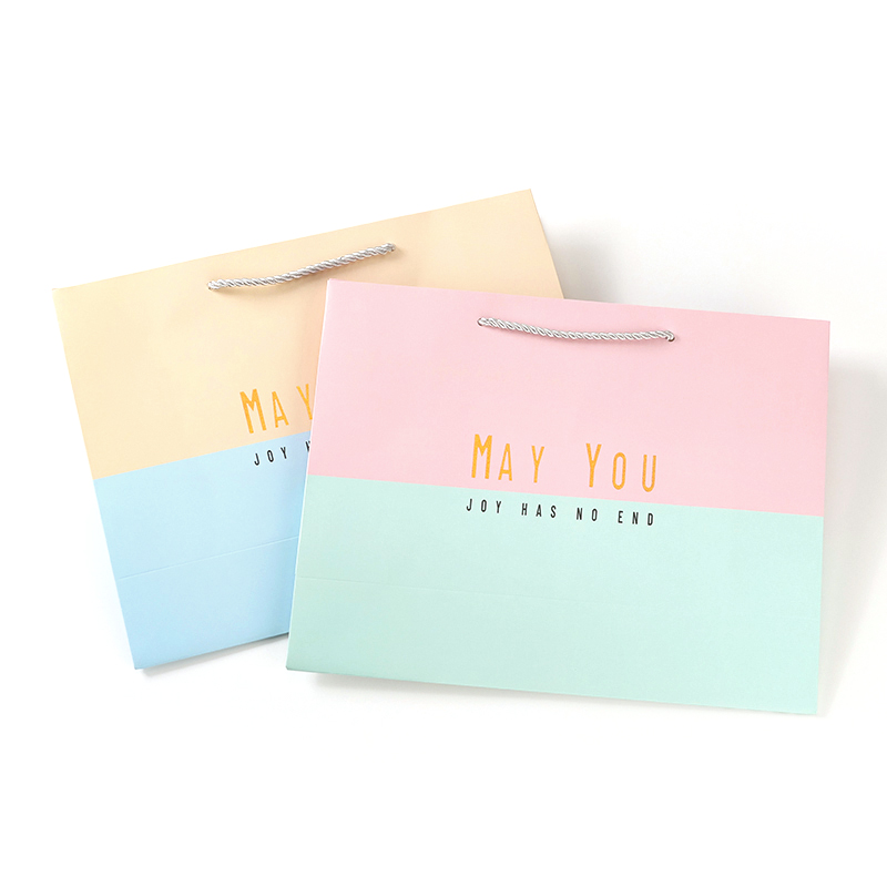 ST430-01 large bronzing wish gift bag (horizontal) 25*11.5*33