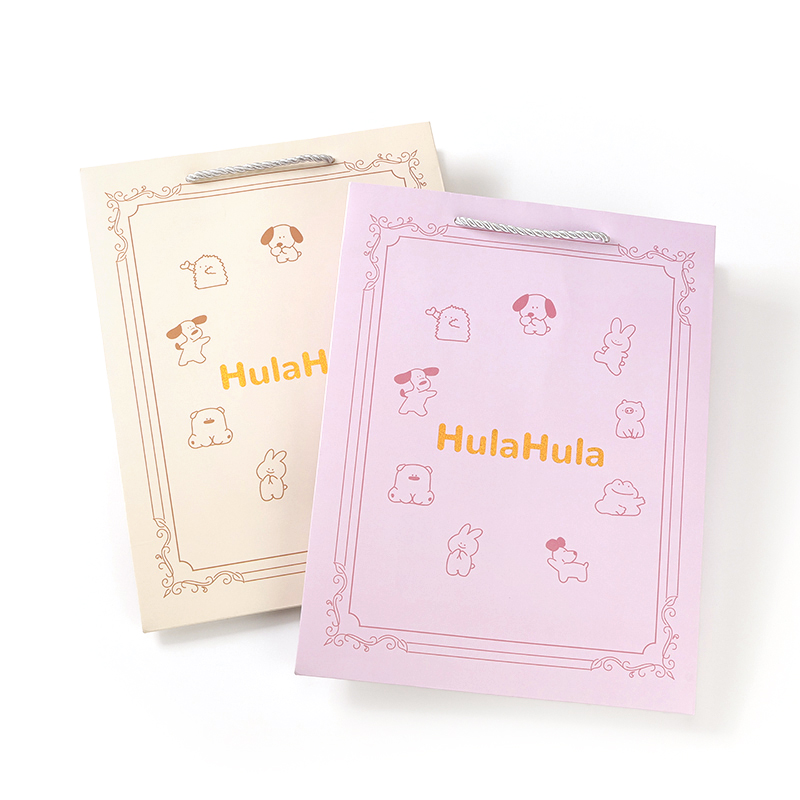 ST530-01 large bronzing hula gift bag (vertical) 25*11.5*33