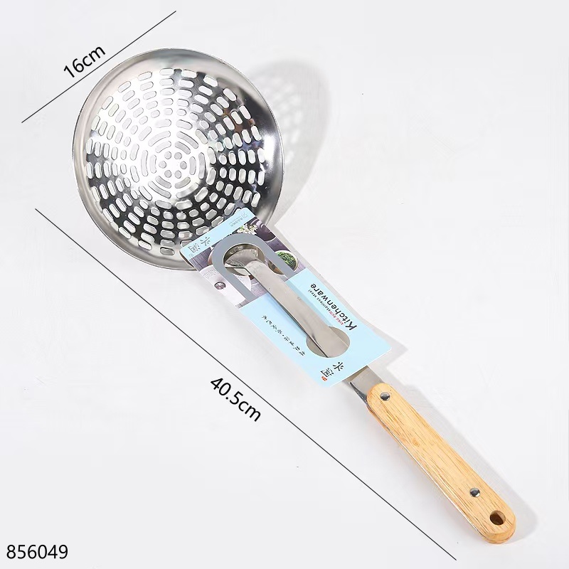 1836-16# Wooden Handle Line Strainer (1 x 10)
