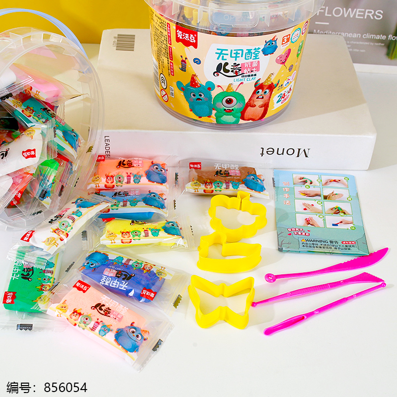 7226 24+4 Color Antibacterial Clay Set (Tub)