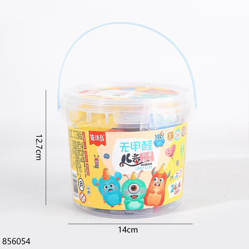 7226 24+4 Color Antibacterial Clay Set (Tub)