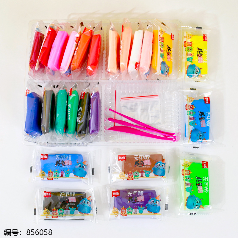 7223 24-Color Antibacterial Clay Set (Bag)