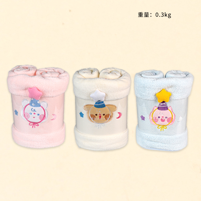 * YJ-707 bow rabbit bath towel