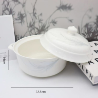9-inch Double-Handle Covered Soup Pot – Grade C, With Code