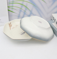 7.5 Eight corners plate -Lavender