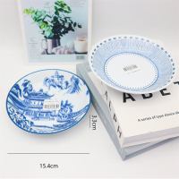 6 Inch Tang Style Embossed Plate(Grade B)-120pcs Random Shipment