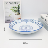9 Tang Style Plate(Qualified)-36pcs Random Shipment