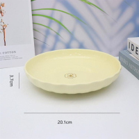 8-inch Diamond Plate (Light Yellow)