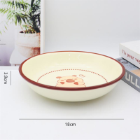 7-inch Kids Plate (Capybrara)