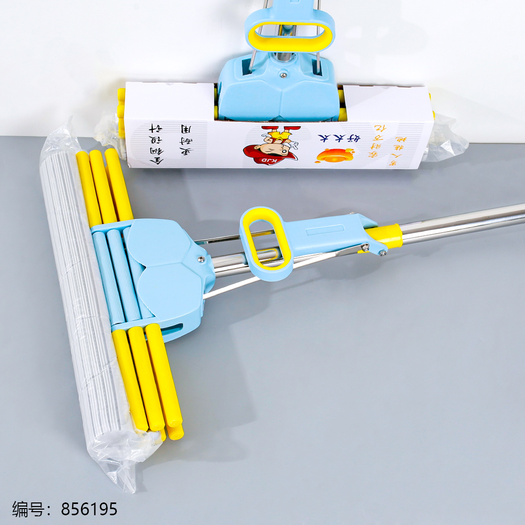 Three-Row Roller Sponge Mop 9752-38cm