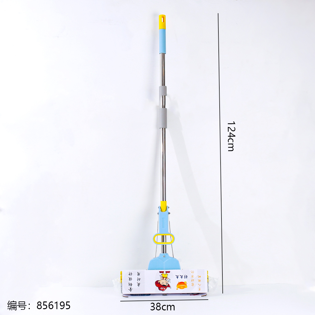 Three-Row Roller Sponge Mop 9752-38cm