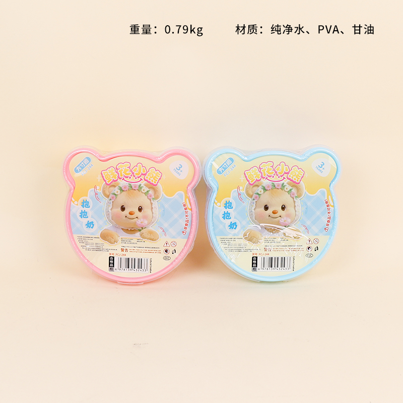 FCJ-244 flowers bear hug milk