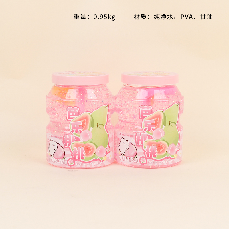 FCJ-251 Overlord Fruit Tea Guava Peach Peach Sparkling Gum