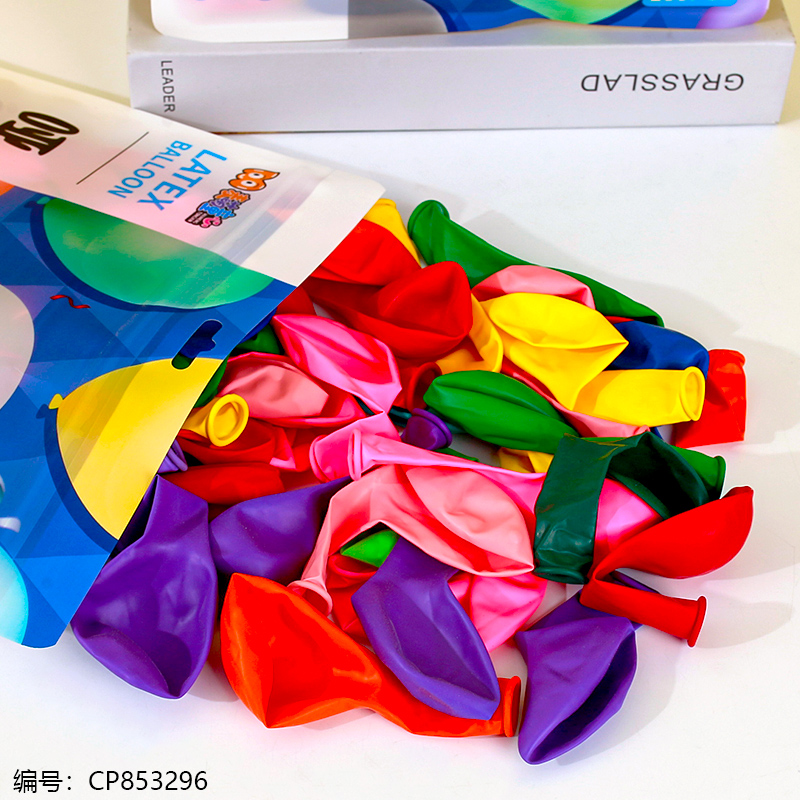 Matte Latex Balloons-Mixed Color-010-15