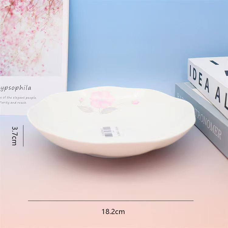 7-inch Plum Blossom Plate With Code