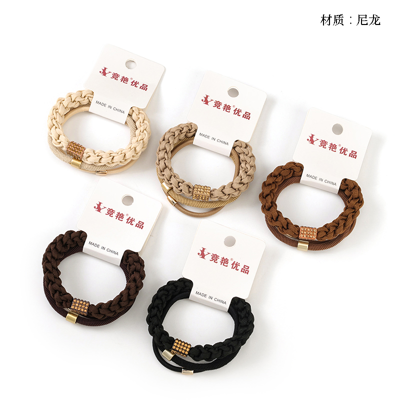 New 3 diamond curry color rubber bands