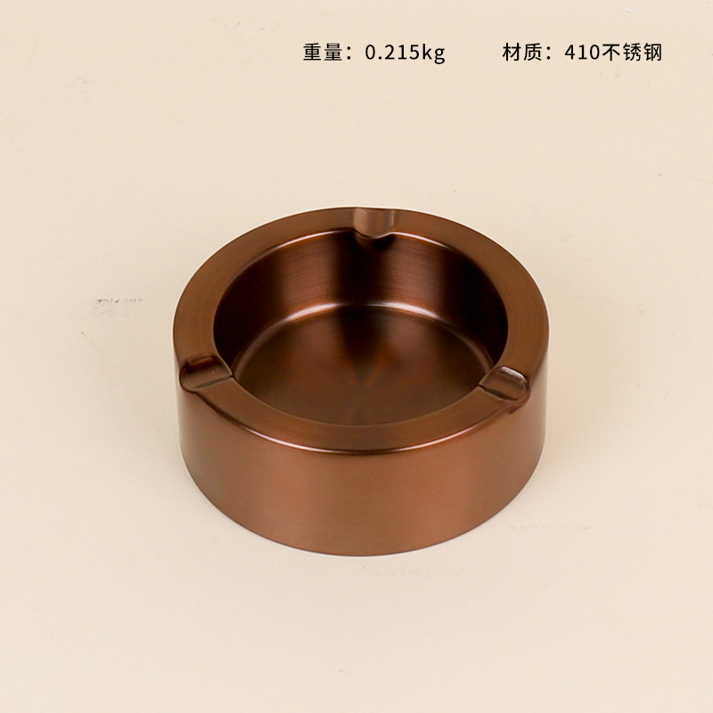 European 410 bronze ashtray 12cm