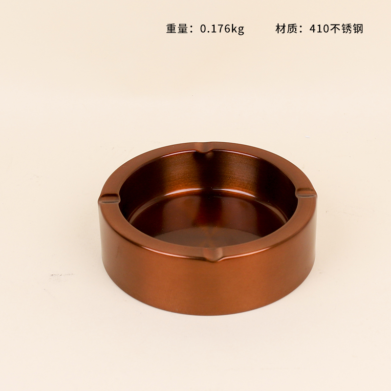 European 410 bronze ashtray 14cm
