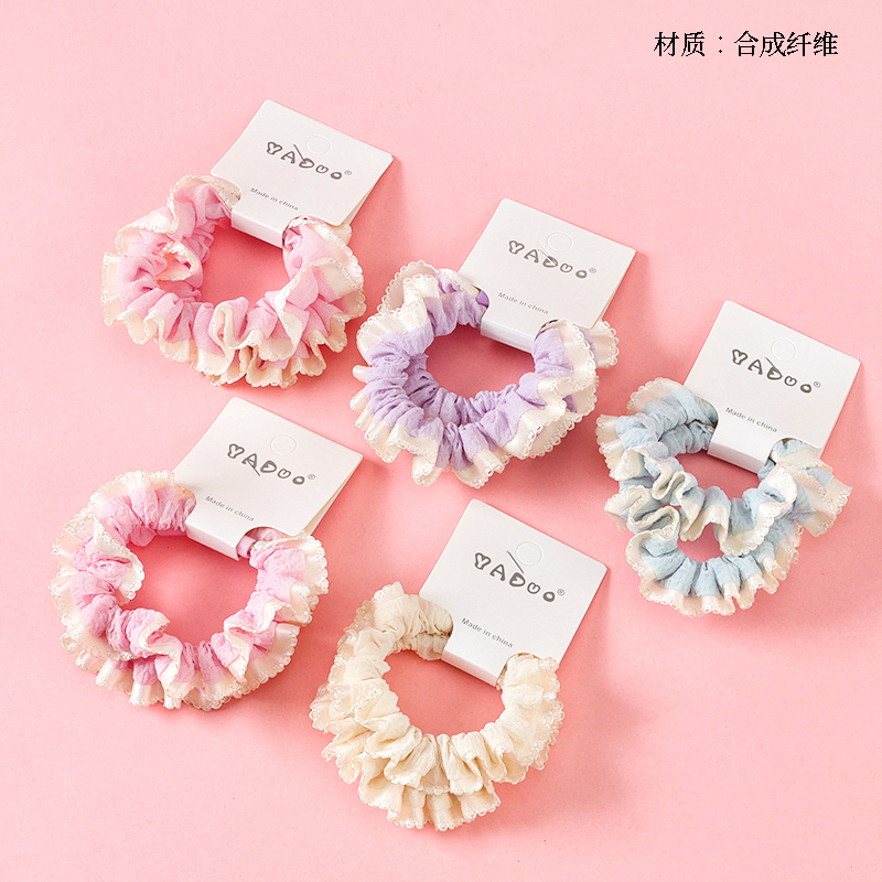 Boxed two new color lace large intestine ring