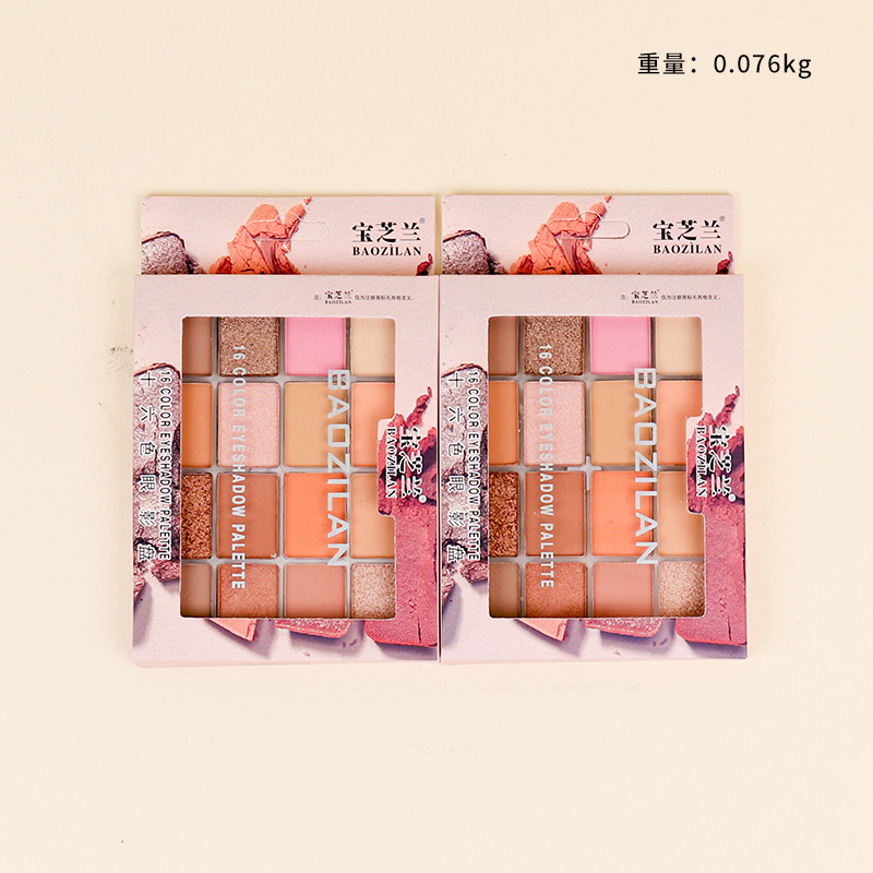 BZL-842 sixteen color eye shadow plate