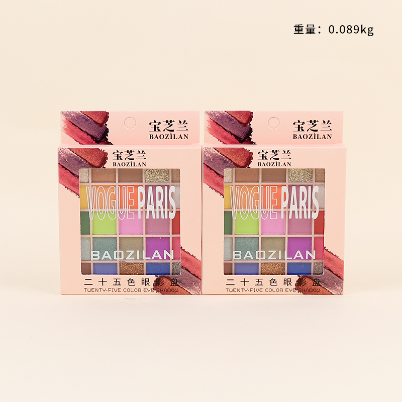 BZL-820 twenty-five color eye shadow plate