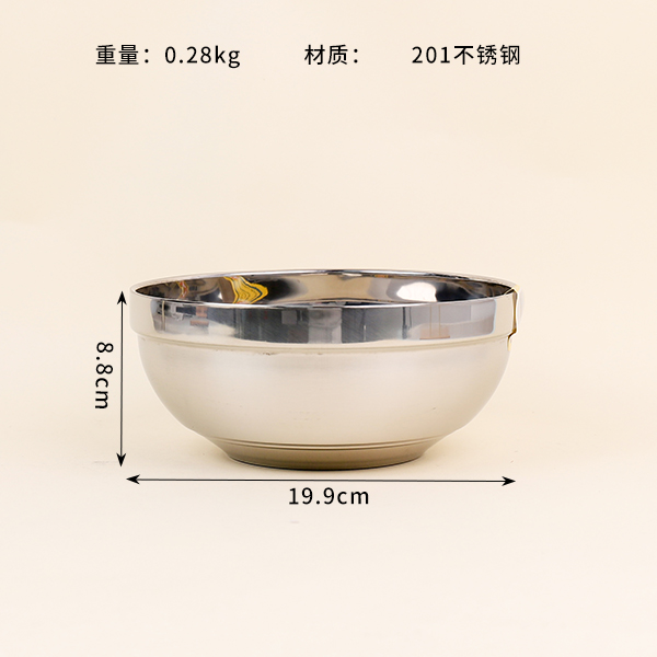 2264 extra thick double bowl 20cm - Image 2