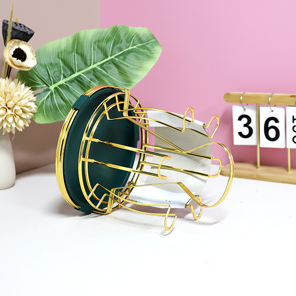 9935 Flat Iron Round Six-Cup Storage Rack - Image 4